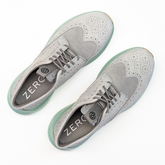 Cole Haan Zerogrand Changepace Wing Sleet Granite Grey Green Shoes sz Men\'s 8.5 main image 10